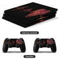 thumbnail image 4 of Heartbeat Signals, Heartbeats, Yarns PS4/PS4 Pro/PS4 Slim Skin Sticker For Console And Controller Skins, 4 of 6