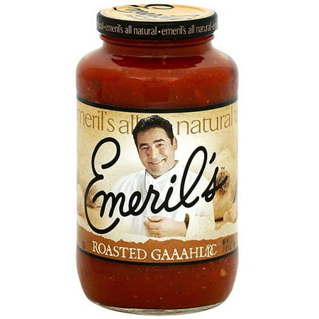 Emeril's Roasted Gaahlic Pasta Sauce, 25 oz (Pack of 6)
