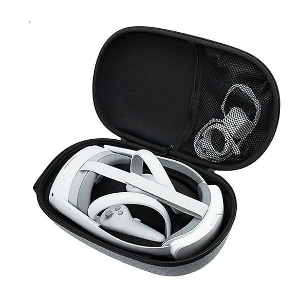Pico 4 Vr Gaming Headset And Glasses All-in-one Protective Box, Compatible With Pico 4 Vr Touch Controller And Vr Accessories Hard Storage Box