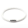 thumbnail image 4 of Pulsera de cuero negra de moda para hombre 2023, pulseras de la amistad y brazaletes, código de modelo 3: 9592 3, 4 of 4