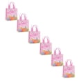 thumbnail image 3 of CoreLiving Decorative Easter Gift Totes with Handles Non-Woven Bunny Rabbit Design Reusable Bags for Candy Treats Egg Hunt Party Favors Supplies 10 Pack, 3 of 9