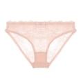 thumbnail image 1 of Lingerie Transparente en Maille pour Femmes Soutien-Gorge Brodé et String et Bas, 1 of 5