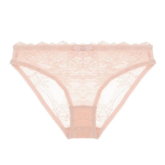 Lingerie Transparente en Maille pour Femmes Soutien-Gorge Brodé et String et Bas