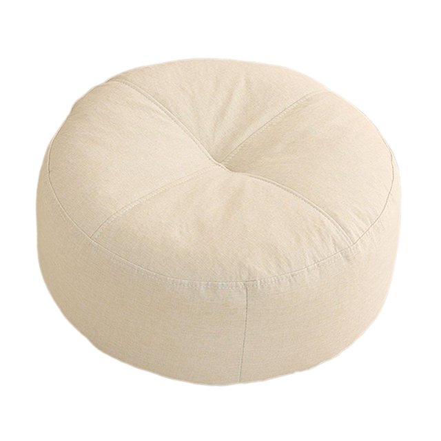 Baohd Coussin de Sol Rond Coussin de Méditation de Sol Chaise Adultes Studio pour Enfants Kaki 40x15cm