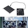 thumbnail image 4 of Ventilador de de panel solar, ventilador de energía solar W 5 V, ventilador portátil para , invernadero, casas rodantes,, 4 of 9