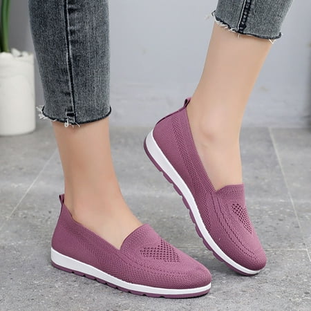 

Yuelianxi Women Outdoor Mesh Solid Color Sports Shoes Runing Breathable Shoes Sneakers