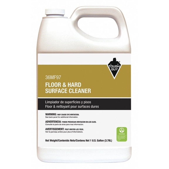 Tough Guy Floor Cleaner,Liquid,1 gal,Jug 36MF97 36MF97 ZO-G9797706