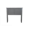 thumbnail image 1 of Atlantic Furniture AR286829 Tête de Lit Madison, Simple - Gris, 1 of 6