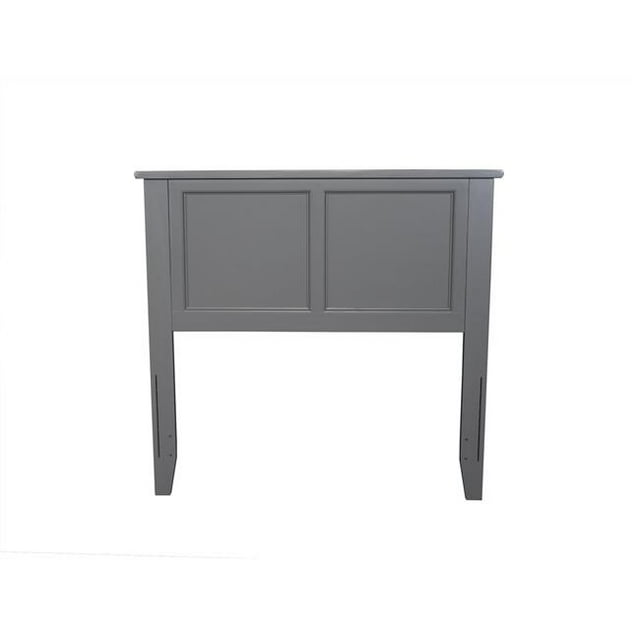 Atlantic Furniture AR286829 Tête de Lit Madison, Simple - Gris