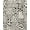 Black And White, Pattern 13, variant on ODIKA 8'x10' Washable Area Rug Durable, Non-Slip Spotted Marbled Abstract Patchwork Bold Motif Cow Inspired Snack Playful for Living Room, Under Sectional, Family