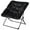 Black, variant on Tzou Folding Saucer Chair for Adults - No Assembly, 300lb Capacity, Soft Faux Fur Lounge Chair
