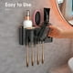 thumbnail image 3 of Soporte para cepillos de dientes y accesorios de baño con dispensador de pasta de dientes, 3 of 7