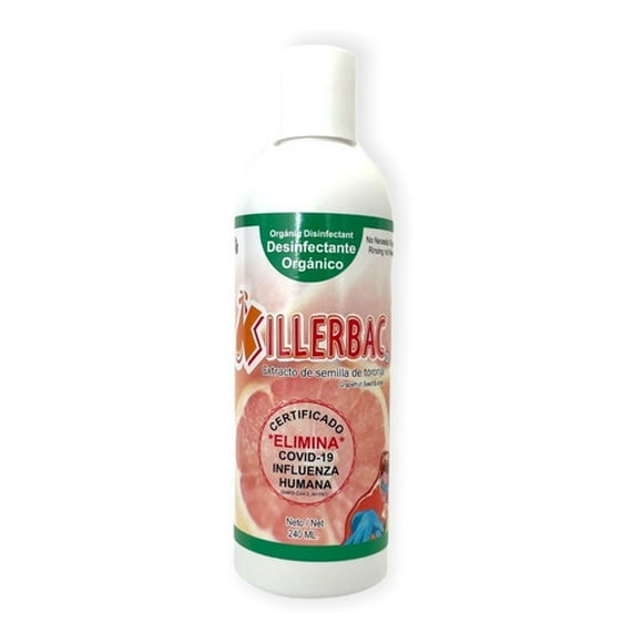 Desinfectante Orgánico De Toronja Killerbac Bote 240ml Killerbac Original