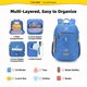 thumbnail image 2 of Mochila SKYSPER Kids 12L para niños, viajes escolares, azul, 2 of 5