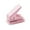 Pink, variant on Single Hole Punch,1/4” Circle Paper Hole Puncher Self-locking Clip for Crafts,Handheld Tiny One Hole Puncher for Paper,Chipboard,Index Cards,Card Stock And Art Project(2.2x1.1x2")(Blue)