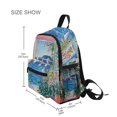 thumbnail image 3 of FORMRS School Backpack with Front Zippered Pocket 12" Student Travel Daypack, Seaside Door, 3 of 6