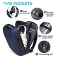 thumbnail image 3 of Mochila BANGE Antirrobo Business para portátil de 15,6 pulgadas con USB, 3 of 8