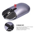 thumbnail image 4 of Ratón Inalámbrico Recargable Mute Quiet Click Mouse Ratón Ergonómico Conexión 2.4G 800/1200/1600Dpi Tecla De Acceso Directo De Escritorio Delgado Para Pc Laptop Notebook seitruly EL014172-02, 4 of 6