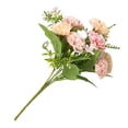 thumbnail image 4 of Ramo de clavel artificial simulación floral decoración hogar oficina decoración tela flor falsa, rosa tholdsy HA8723-01B, 4 of 6