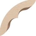 thumbnail image 3 of Ekena Millwork 5"W x 6"D x 6"H Ozark Rough Cedar Woodgrain TimberThane Knee Brace, Primed, 3 of 6