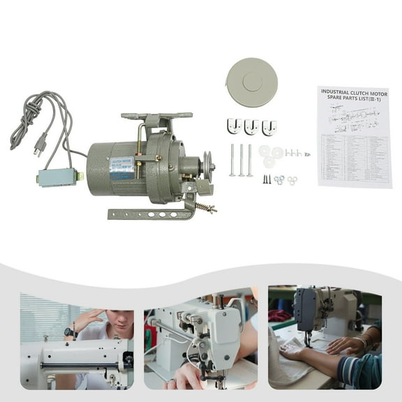 400W, 1/2HP Clutch Motor Electric Brushless Industrial Sewing Machine Energy Saving Motor