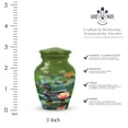 thumbnail image 2 of Duck's Lotus Realm - Miniature Urns For Human Ashes - Cremation Memorial - Ashes Holder - Urns For Burial In Ground - Cremation Urn (Size-3inch,2pcs), 2 of 5