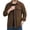 Shirt - Coffee, variant on Maqroz Men's Button Down Shirt Long Sleeve Casual Plus Size Shirt Jacket Fashion Lightweight Formal Shacket Outerwear Tops with Double Pockets