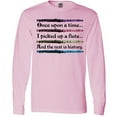 thumbnail image 3 of Inktastic Funny Flute Music Quote Long Sleeve T-Shirt, 3 of 5