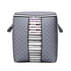 thumbnail image 1 of Inteprter Bolsa de almacenamiento de edredón, organizador de ropa visible, contenedor de mantas a prueba de humedad con asa, ventana transparente Almacenamiento y organización del hogar Vertical Inteprter HA002771-02, 1 of 1