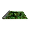 thumbnail image 2 of Ahgly Company Indoor Rectangle Medallion Green French Area Rugs, 2' x 5', 2 of 4
