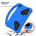 thumbnail image 5 of Allytech Kids Case for Samsung Galaxy Tab A 8.0 2019 Released Model SM-T290 T295, Soft EVA Silicone Protective Kids Proof Without Screen Protector Convertible Handle Kickstand Lightweight, Blue, 5 of 6