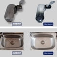 thumbnail image 2 of Paquete de 10 esponjas de borrador de suciedad multifuncionales reutilizables para la pared del baño de la cocina, 2 of 7