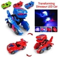 thumbnail image 1 of KEINXS Transforming Dinosaur LED Car | T-Rex Toys With Light Sound | Electric toy |, 1 of 7