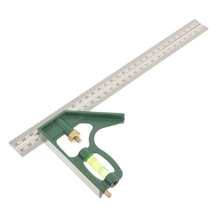 HAKIDZEL Combination Square Angle Ruler Woodworking Tool Multi 1Pcs