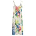thumbnail image 5 of Various Fruits Design Sleeveless Dress Woman Fashion Long Dresses Women's Summer Suit Dress 2025, 5 of 7