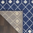 thumbnail image 5 of Nourison Grafix Moroccan Navy 6' x 9' Area Rug, (6x9), 5 of 8