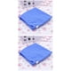 thumbnail image 2 of Toystoory Toalla de pelo de secado rápido superabsorbente para baño de mujer con gorro de secado de pelo de microfibra Simple Azul 2piezas Toystoory CBP009108, 2 of 3