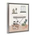thumbnail image 3 of Stupell Industries Laundry Rules Modern View Quotes and Sayings Painting Gray Floater Framed Canvas Art Print Wall Art, 25 x 31, 3 of 9