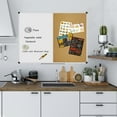 thumbnail image 6 of AGCAN White Board and Cork Board 47" x 35" Magnetic Dry Erase Board 1/2 Corkboard Combination Board for Wall, 6 of 9