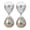 Silver-30min, variant on Set of 2 Glass Hourglasses with White Sand, 8" Timer for Home Office, Modern Desk Décor & Mindfulness Display, Elegant Glass Design