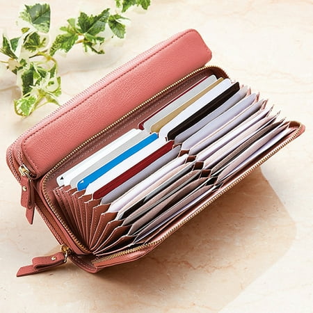 Brenice Women 24 Cards Holder Wallet Long Purse Coin Purse Bag | Walmart Canada