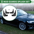 thumbnail image 2 of Unique Bargains  Mud Flap Splash Guard 1 Set Front Rear Side Mud Guard for Audi A4 (Sedan) 09-12, 2 of 6