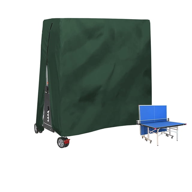 Yeshouse funda para mesa de tenis de mesa 165x70x185 cm, tejido Oxford 600D impermeable, resistente al desgarro, cordón ajustable, ideal para exterior