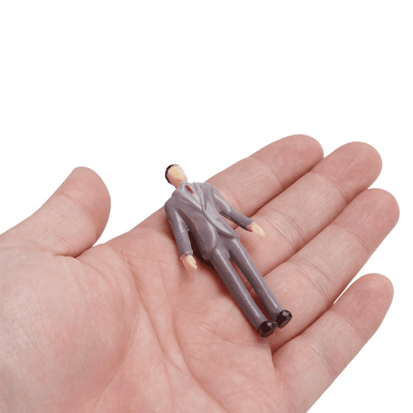 250pcs G Scale 1:30 Mix Painted Model People Train Park Street Passenger Figures