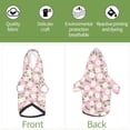 thumbnail image 6 of Haiem Daisies Flowers for Winter Dog Hoodie Sweatshirts with Pockets Warm Dog Clothes for Small Dogs Chihuahua-Medium, 6 of 7