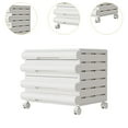 thumbnail image 6 of Zxpjkyu Drawer File Cabinet Filing Cabinet Modern with Anti Slip Pads Under Desk Storage With Wheels, 6 of 9