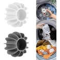 thumbnail image 3 of 6 Pcs Balles à Lessive pour Enlever les Poils d'Animaux, Balles pour Sécheuse, Gris, Attrape-Peluches et Poils pour Machine à Laver, 3 of 7