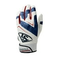 thumbnail image 2 of Louisville Slugger Adult Genuine V2 Batting Gloves - USA, Large, 2 of 4