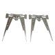 thumbnail image 1 of Light weight Multifunctional Pan Stand Stable Rusts Resistant Stove Rack for Campfires Activity, 1 of 4
