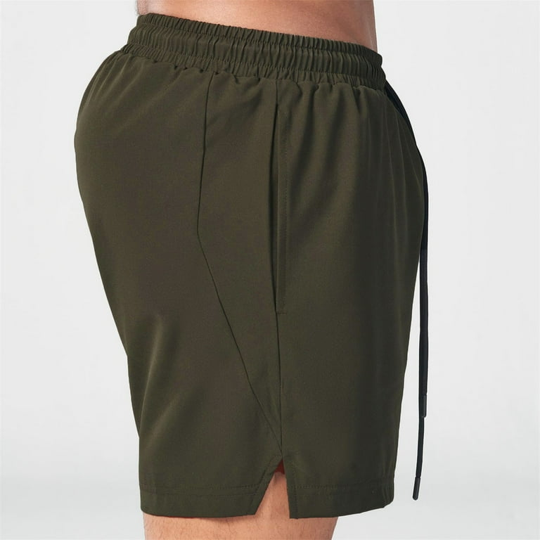 Tan through sales running shorts
